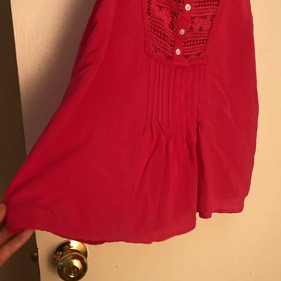 🌷5/$25 Maurice's hot pink tank-medium - Picture 4 of 6